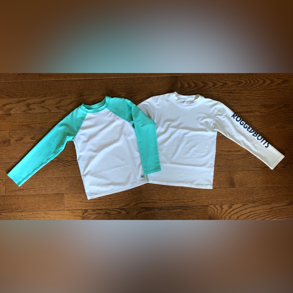 Rugged Butts Long Sleeve Rash Guards- size 7